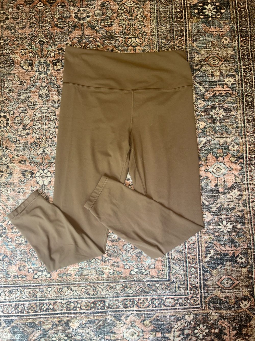 Athleta Brown-Taupe Ultra High Rise Elation 7/8 Leggings